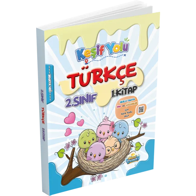 MAVİ DENİZ YAYINCILIK 2. SINIF TÜRKÇE 1. KİTAP 2026-2027