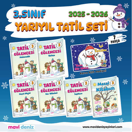 3. SINIF YARIYIL TATİL EĞLENCESİ SETİ