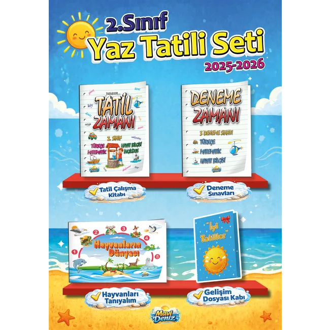 2. SINIF YAZ TATİL SETİ (2026-2026)